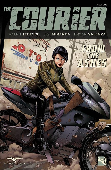 COURIER TP VOL 01 FROM THE ASHES COURIER TP VOL 01 FROM THE ASHES