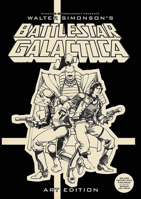 WALTER SIMONSON BATTLESTAR GALACTICA ART ED HC SGN REMARK WALTER SIMONSON BATTLESTAR GALACTICA ART ED HC SGN REMARK