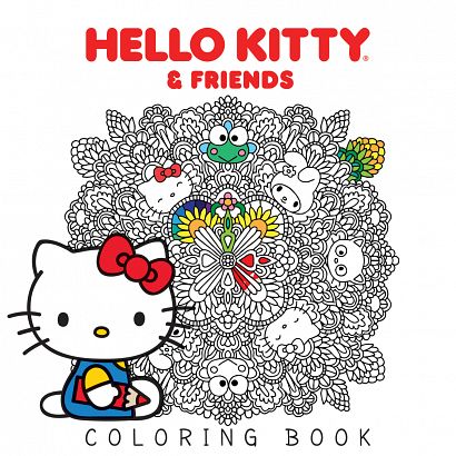 HELLO KITTY & FRIENDS COLORING BOOK SC