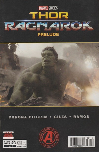 MARVELS THOR RAGNAROK PRELUDE MARVELS THOR RAGNAROK PRELUDE