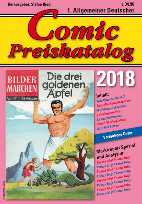 COMIC PREISKATALOG 2018 (SOFTCOVER) COMIC PREISKATALOG 2018 (SOFTCOVER)