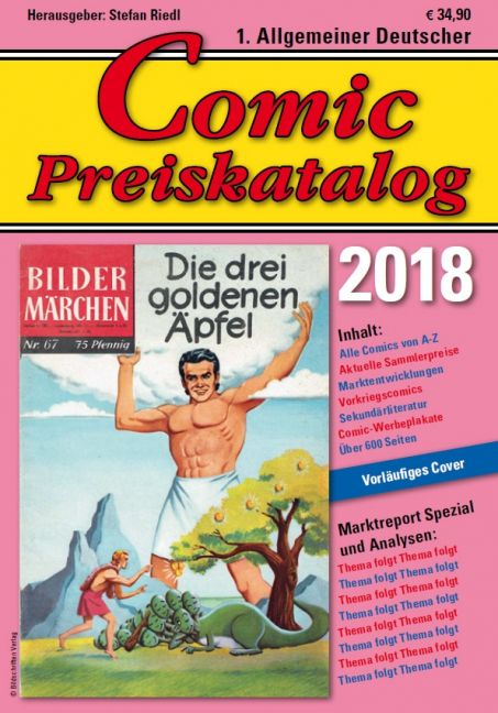 COMIC PREISKATALOG 2018 (SOFTCOVER)