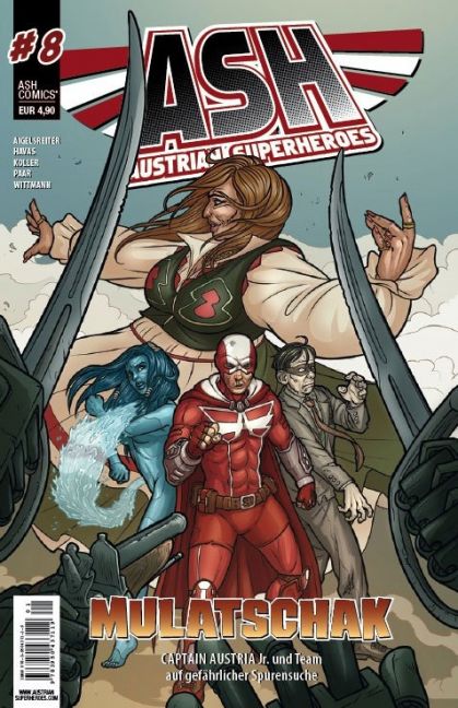 ASH - AUSTRIAN SUPERHEROES #08 ASH - AUSTRIAN SUPERHEROES #08