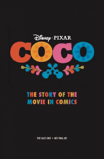 DISNEY PIXAR COCO STORY OF MOVIE IN COMICS YA GN