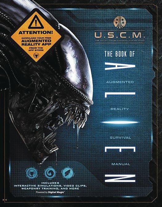 BOOK OF ALIEN AUGMENTED REALITY SURVIVAL MANUAL HC