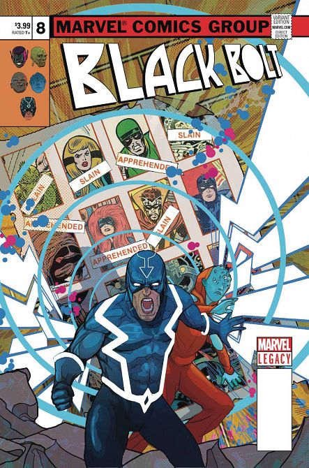 BLACK BOLT #8 BLACK BOLT #8