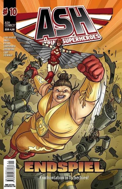 ASH - AUSTRIAN SUPERHEROES #10 ASH - AUSTRIAN SUPERHEROES #10
