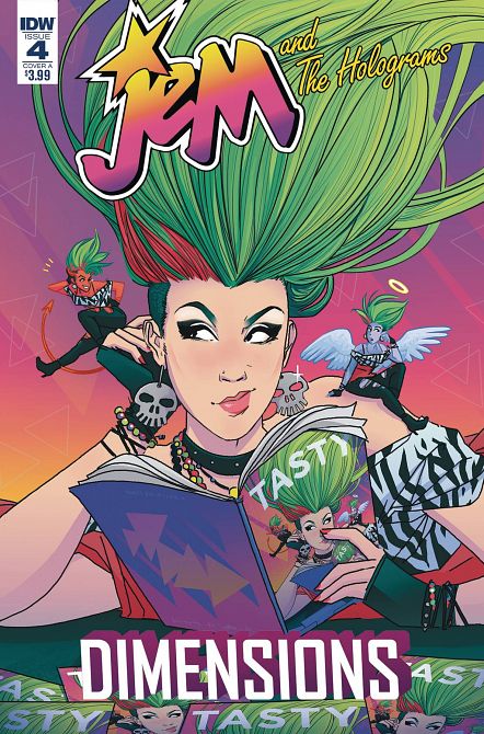 JEM & THE HOLOGRAMS DIMENSIONS #4 JEM & THE HOLOGRAMS DIMENSIONS #4