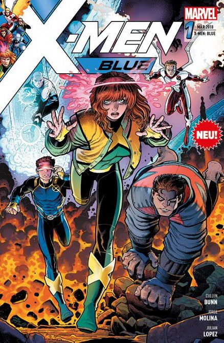 X-MEN: BLUE (ab 2018) #01