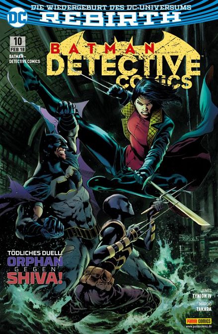 BATMAN - DETECTIVE COMICS (REBIRTH) #10 BATMAN - DETECTIVE COMICS (REBIRTH) #10