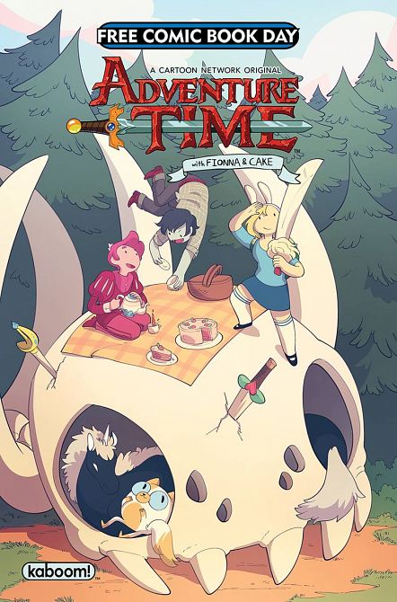 FCBD 2018 BOOM ADVENTURE TIME FIONNA & CAKE SPECIAL FCBD 2018 BOOM ADVENTURE TIME FIONNA & CAKE SPECIAL