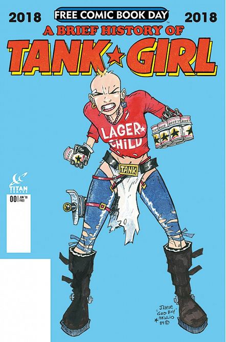 FCBD 2018 BRIEF HISTORY OF TANK GIRL FCBD 2018 BRIEF HISTORY OF TANK GIRL