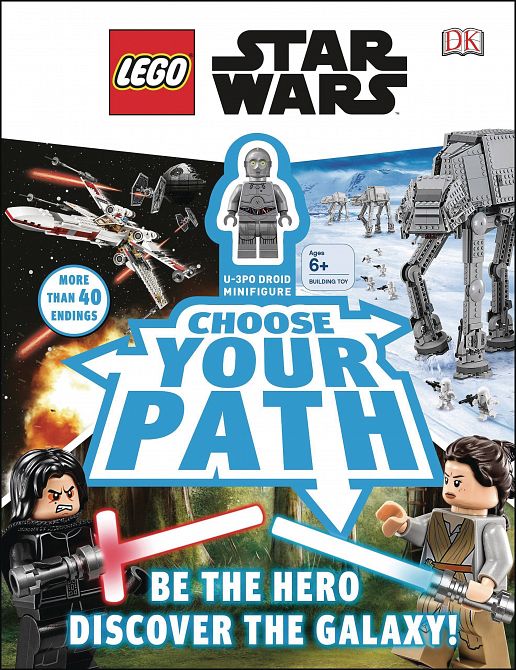 LEGO STAR WARS CHOOSE YOUR PATH HC W MINIFIGURE