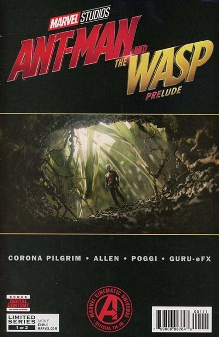 MARVELS ANT-MAN AND WASP PRELUDE MARVELS ANT-MAN AND WASP PRELUDE