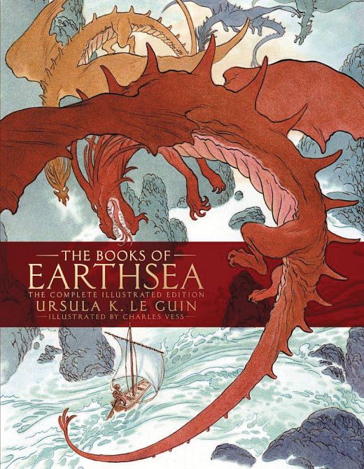 BOOKS OF EARTHSEA COMP ILLUS ED HC