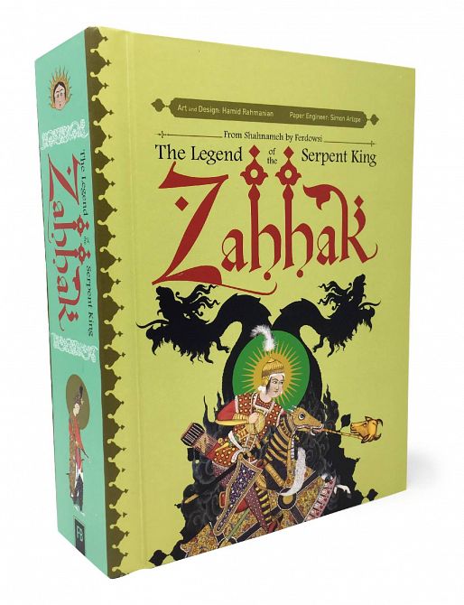 ZAHHAK HC LEGEND OF SERPENT KING POP UP BOOK