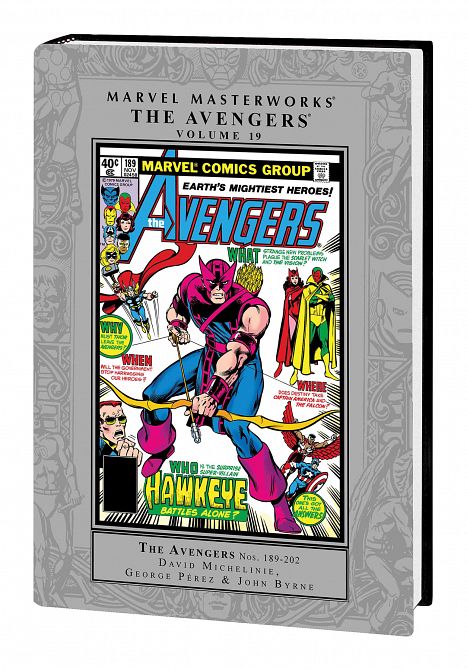 MARVEL MASTERWORKS AVENGERS HC VOL 19 MARVEL MASTERWORKS AVENGERS HC VOL 19