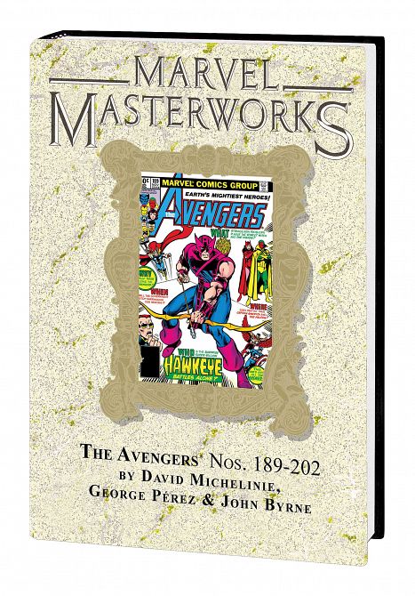 MARVEL MASTERWORKS AVENGERS HC VOL 19 DM VAR ED 273 MARVEL MASTERWORKS AVENGERS HC VOL 19 DM VAR ED 273