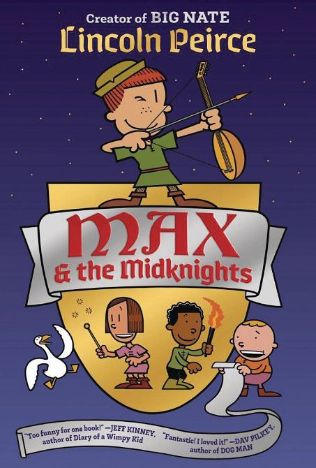 MAX AND THE MIDKNIGHTS ILLUS YA NOVEL HC