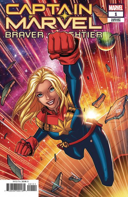 CAPTAIN MARVEL BRAVER & MIGHTIER #1 CAPTAIN MARVEL BRAVER & MIGHTIER #1