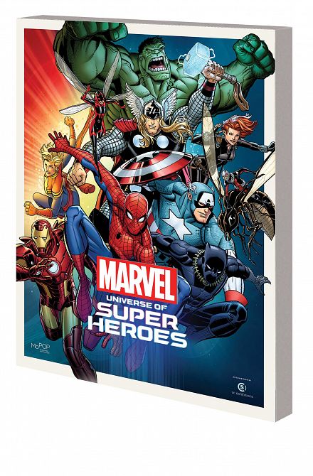 MARVEL UNIVERSE SUPER HEROES TP MUSEUM EXHIBIT GUIDE