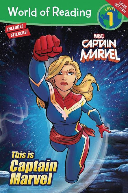 WORLD OF READING THIS IS CAPT MARVEL YR SC