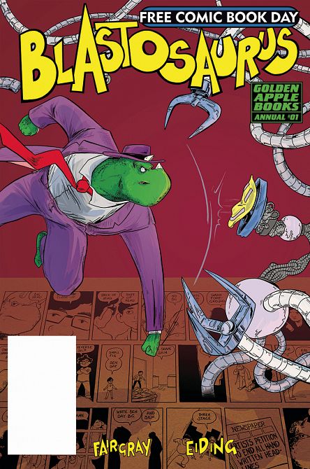 FCBD 2019 BLASTOSAURUS ANNUAL #1 FCBD 2019 BLASTOSAURUS ANNUAL #1