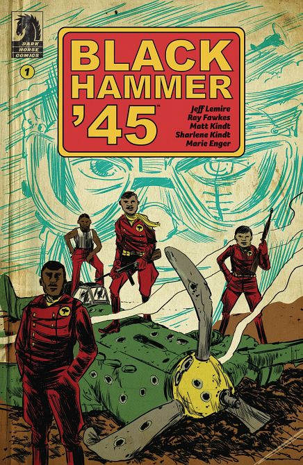 BLACK HAMMER 45 FROM WORLD OF BLACK HAMMER #1 BLACK HAMMER 45 FROM WORLD OF BLACK HAMMER #1