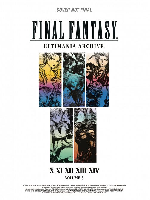 FINAL FANTASY ULTIMANIA ARCHIVE HC VOL 03 FINAL FANTASY ULTIMANIA ARCHIVE HC VOL 03