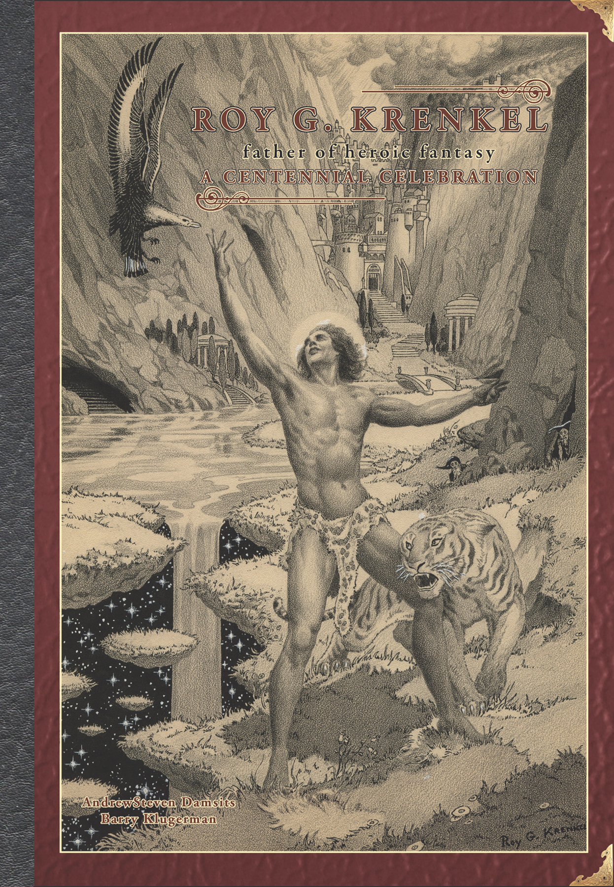 ART OF ROY G KRENKEL FATHER OF HEROIC FANTASY HC ART OF ROY G KRENKEL FATHER OF HEROIC FANTASY HC