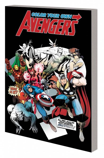 COLOR YOUR OWN AVENGERS 2 TP COLOR YOUR OWN AVENGERS 2 TP