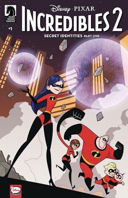 DISNEY INCREDIBLES 2 SECRET IDENTITIES #1 DISNEY INCREDIBLES 2 SECRET IDENTITIES #1