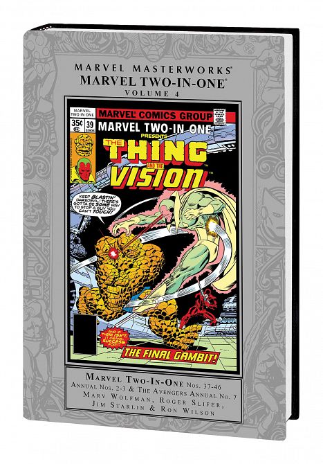 MARVEL MASTERWORKS MARVEL TWO IN ONE HC VOL 04 MARVEL MASTERWORKS MARVEL TWO IN ONE HC VOL 04