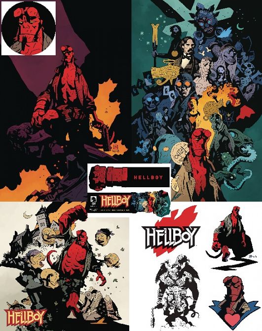 HELLBOY-TAG: GRATIS-SET 2 von 2 (Englisch) - 25 JAHRE HELLBOY! HELLBOY-TAG: GRATIS-SET 2 von 2 (Englisch) - 25 JAHRE HELLBOY!