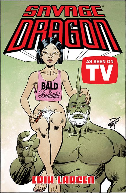 SAVAGE DRAGON AS SEEN ON TV TP SAVAGE DRAGON AS SEEN ON TV TP