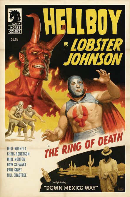 HELLBOY VS LOBSTER JOHNSON RING OF DEATH HELLBOY VS LOBSTER JOHNSON RING OF DEATH