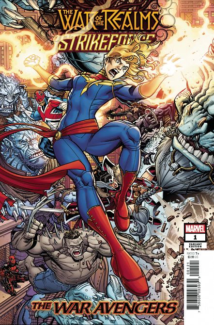 WAR OF REALMS STRIKEFORCE WAR AVENGERS #1 WAR OF REALMS STRIKEFORCE WAR AVENGERS #1