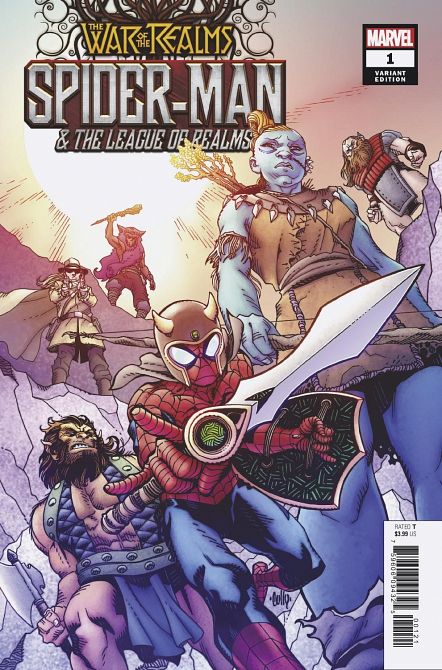 WAR OF REALMS SPIDER-MAN & LEAGUE OF REALMS #1 WAR OF REALMS SPIDER-MAN & LEAGUE OF REALMS #1