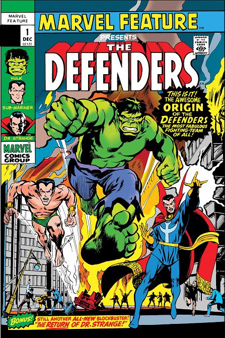 DEFENDERS MARVEL FEATURE #1 DEFENDERS MARVEL FEATURE #1