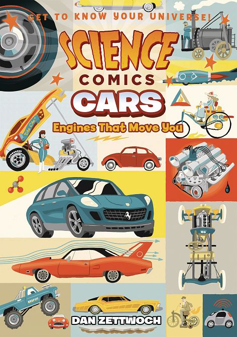 SCIENCE COMICS CARS ENGINES THAT MOVE YOU HC GN