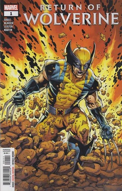 RETURN OF WOLVERINE RETURN OF WOLVERINE