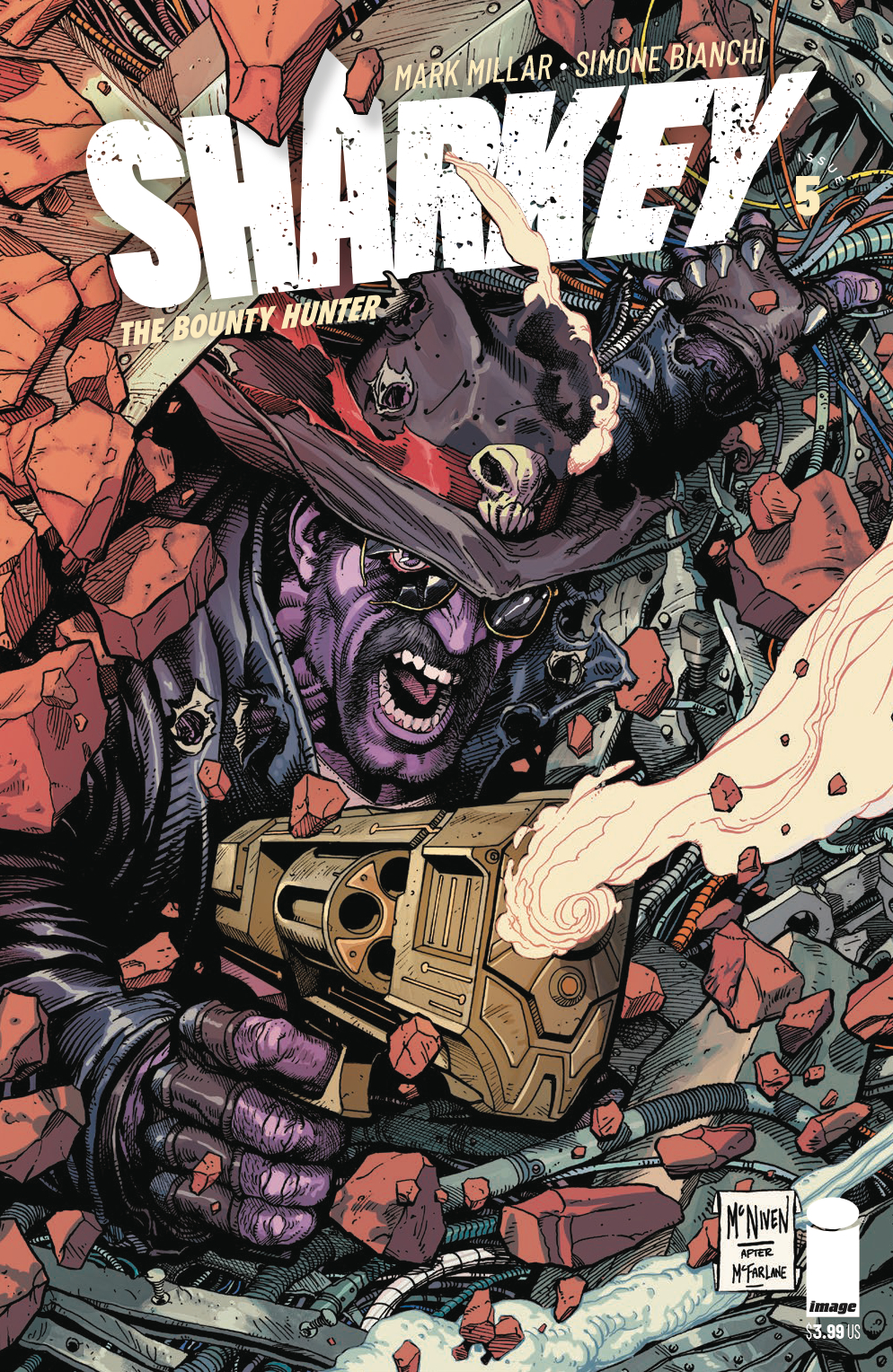 SHARKEY BOUNTY HUNTER #5 SHARKEY BOUNTY HUNTER #5