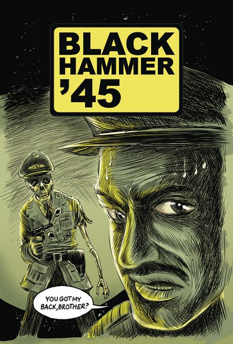 BLACK HAMMER 45 FROM WORLD OF BLACK HAMMER #4 BLACK HAMMER 45 FROM WORLD OF BLACK HAMMER #4