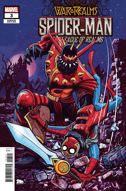 WAR OF REALMS SPIDER-MAN & LEAGUE OF REALMS #3 WAR OF REALMS SPIDER-MAN & LEAGUE OF REALMS #3
