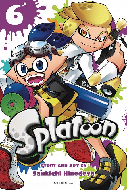 SPLATOON MANGA GN VOL 06 SPLATOON MANGA GN VOL 06