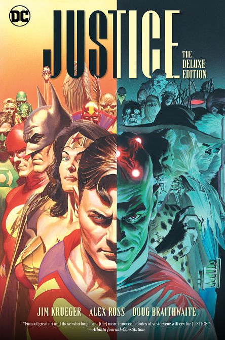 JUSTICE THE DELUXE EDITION HC JUSTICE THE DELUXE EDITION HC