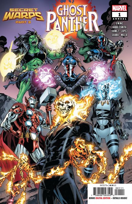 SECRET WARPS GHOST PANTHER ANNUAL #1 SECRET WARPS GHOST PANTHER ANNUAL #1