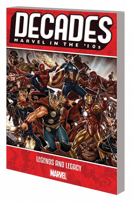 DECADES MARVEL 10S TP LEGENDS AND LEGACY DECADES MARVEL 10S TP LEGENDS AND LEGACY