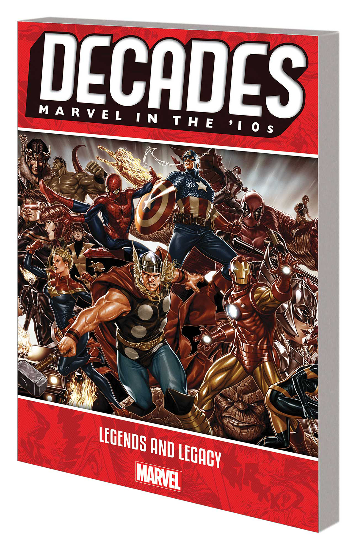 DECADES MARVEL 10S TP LEGENDS AND LEGACY DECADES MARVEL 10S TP LEGENDS AND LEGACY