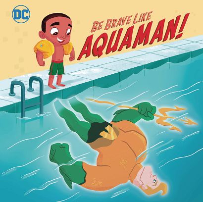 DC SUPER FRIENDS BE BRAVE LIKE AQUAMAN SC